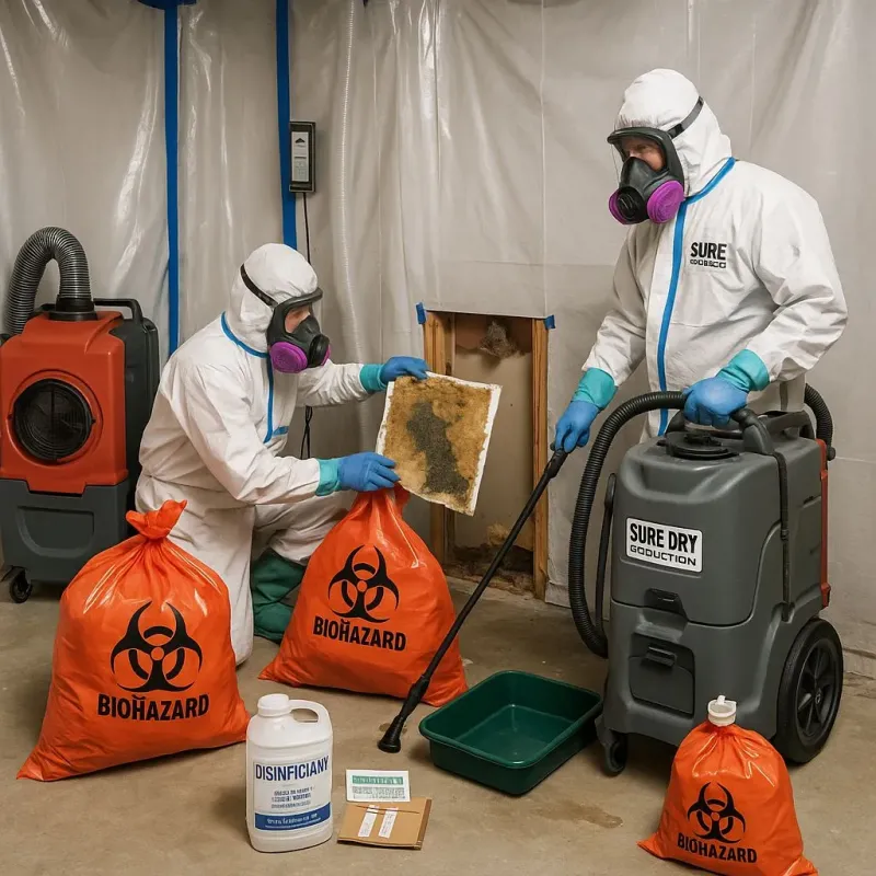 Contaminated Water Handling Protocols process in Champaign County, IL