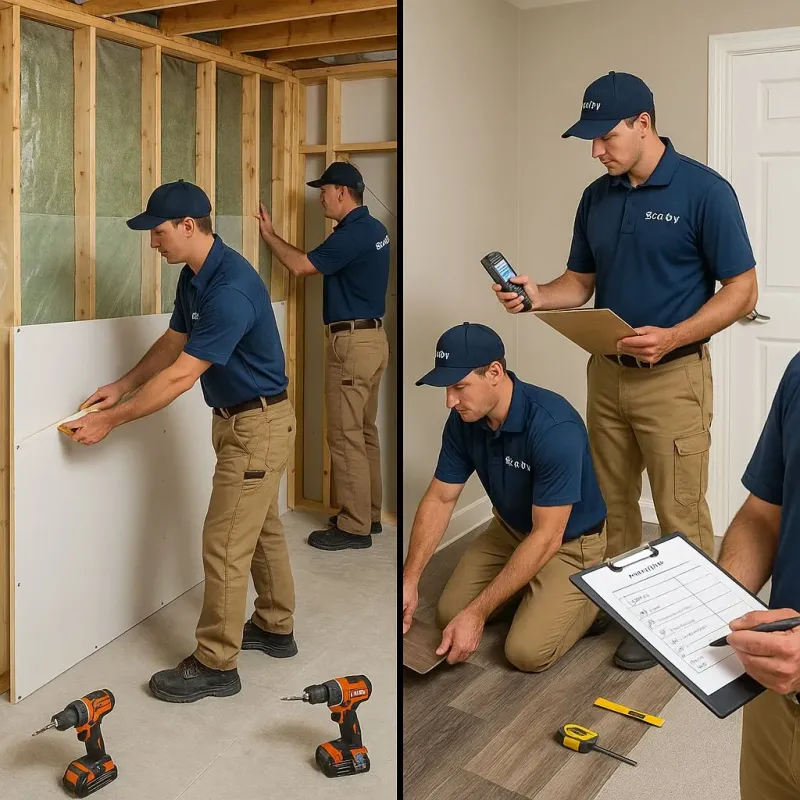 Repairs and Reconstruction process in Champaign County, IL
